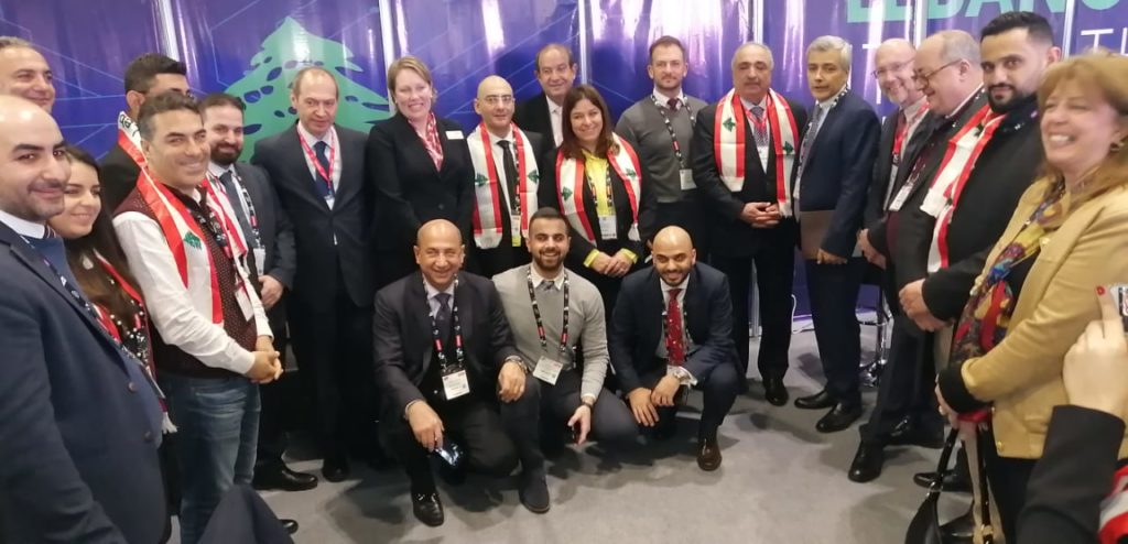 افتتاح الجناح اللبناني في المعرض الدولي لتكنولوجيا التربية والتدريب في لندن