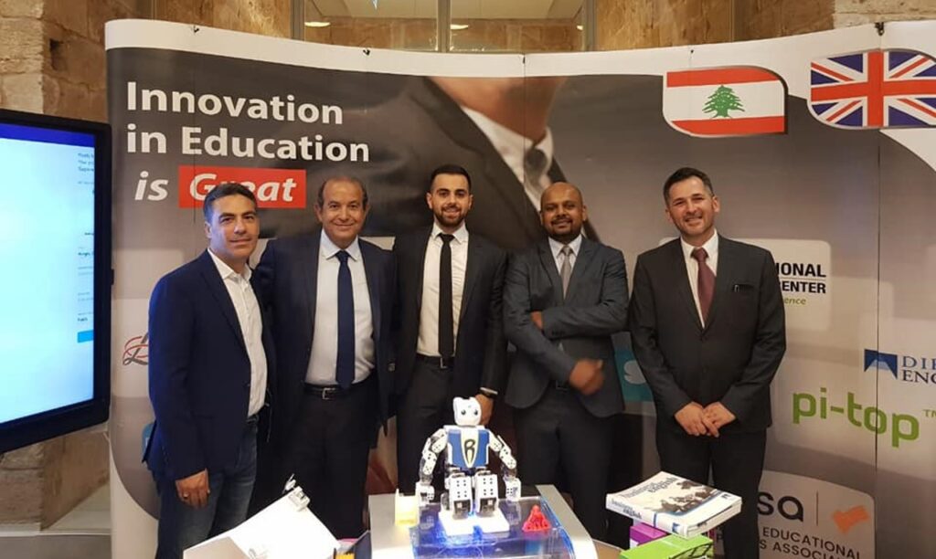 At the British Queen’s Birthday Party, Sponsored by PCA educational technology companies, June 2020
