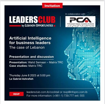 AI FOR BUSINESS LEADERS, THE CASE OF LEBANON